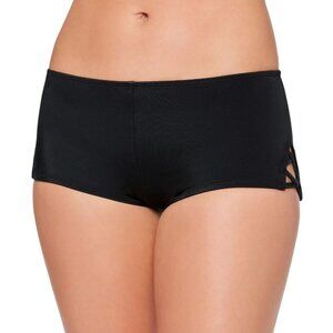 NWT Salt + Cove Juniors Strappy Side Swim Shorts 802154 Black S